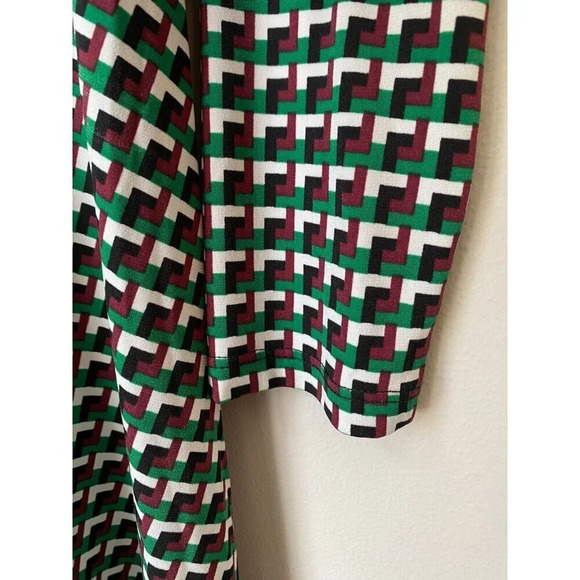 Michael Kors Women’s Size Small Fit & Flare Stretch Jersey Dress Palmetto Green - Picture 11 of 16